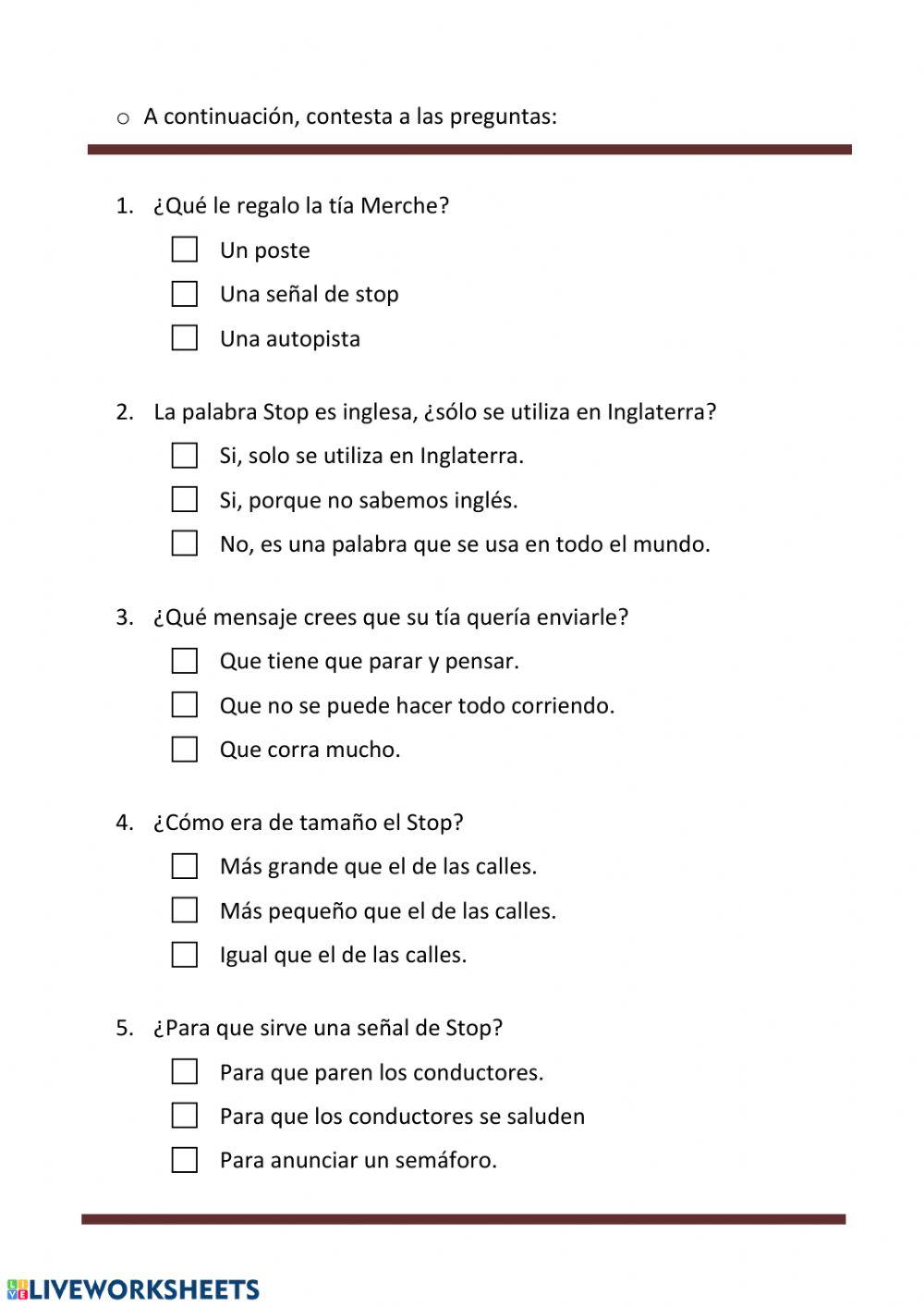 Comprensión: un regalo muy original