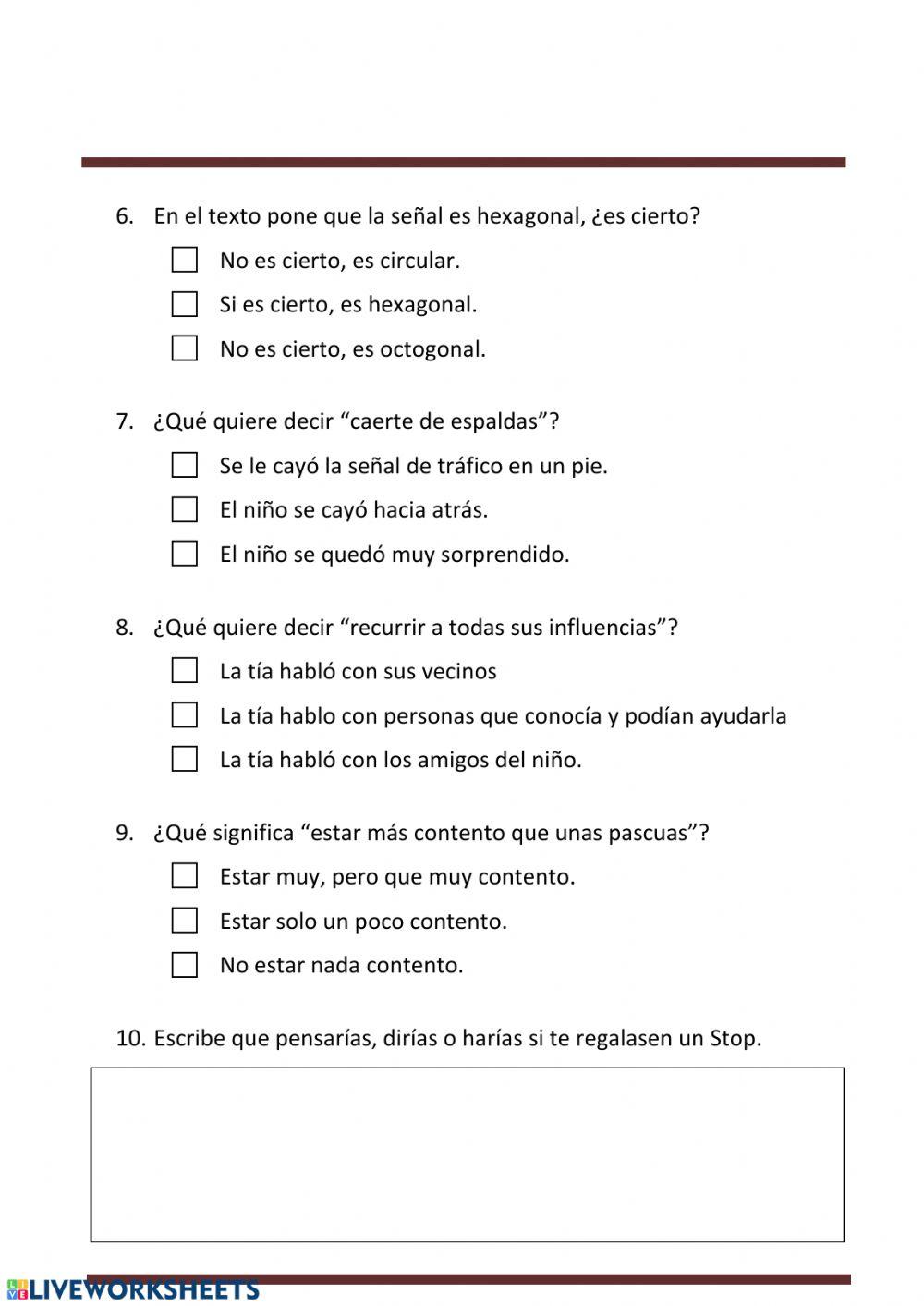 Comprensión: un regalo muy original