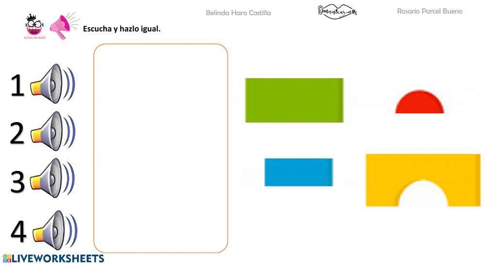 Seguir instrucciones: formas1