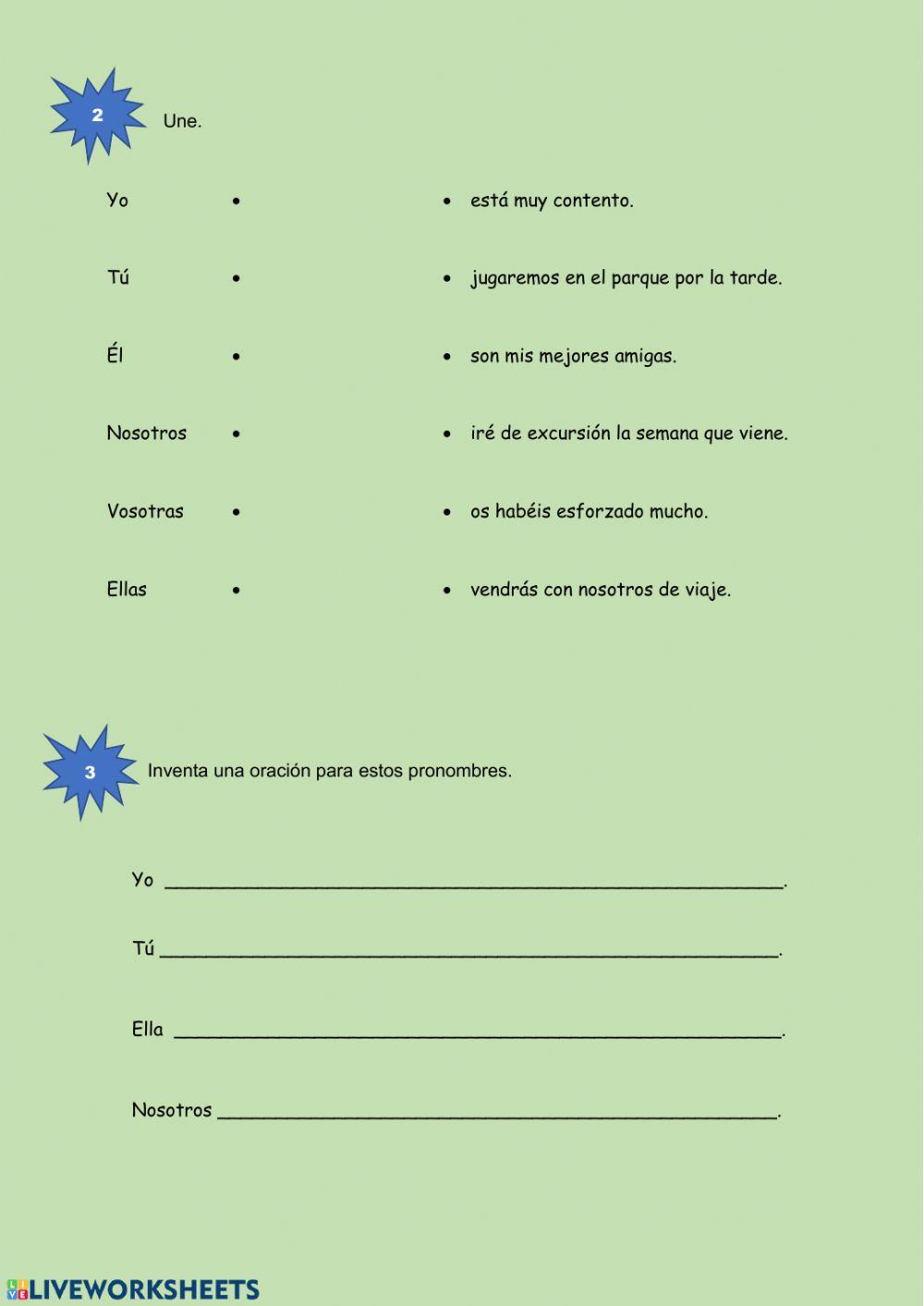 Pronombres personales