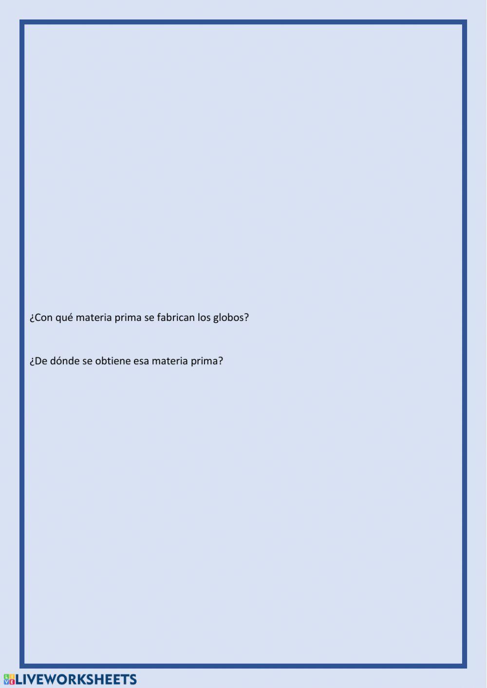 Materiales naturales y artificiales