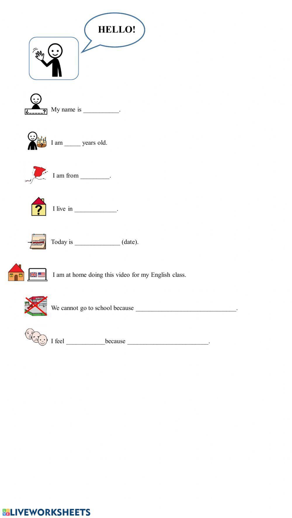 Presentación en inglés