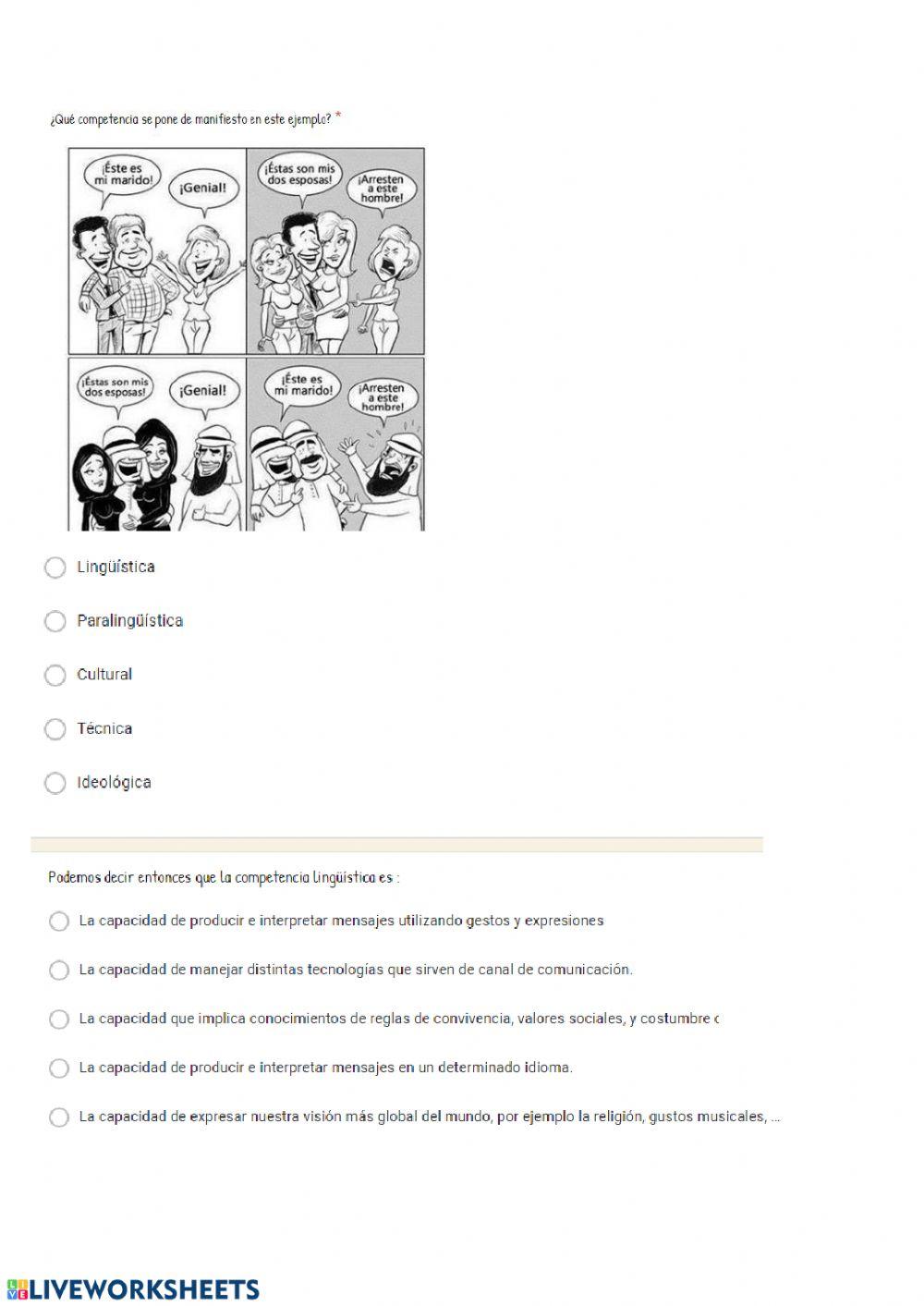 Competencias comunicativas