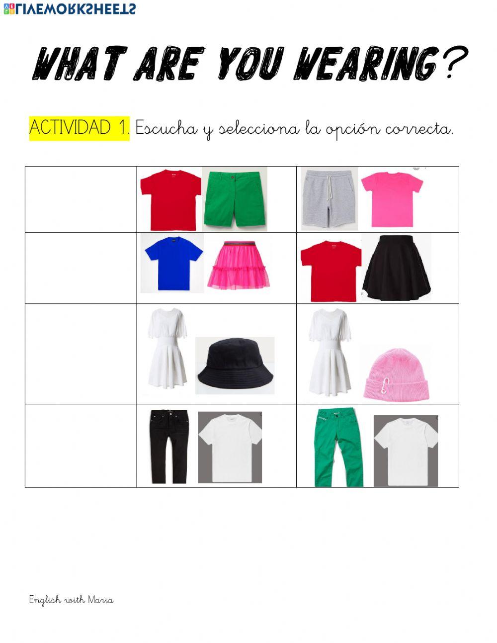 What are you wearing