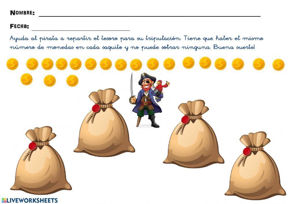 Repartir de manera equitativa