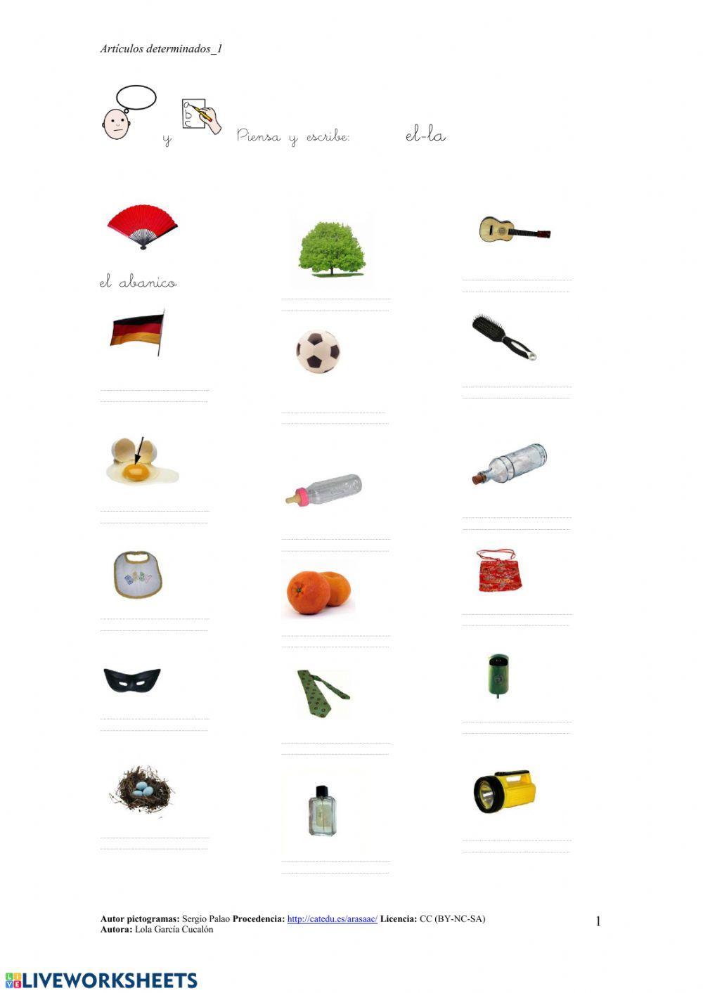 Artículo el-la