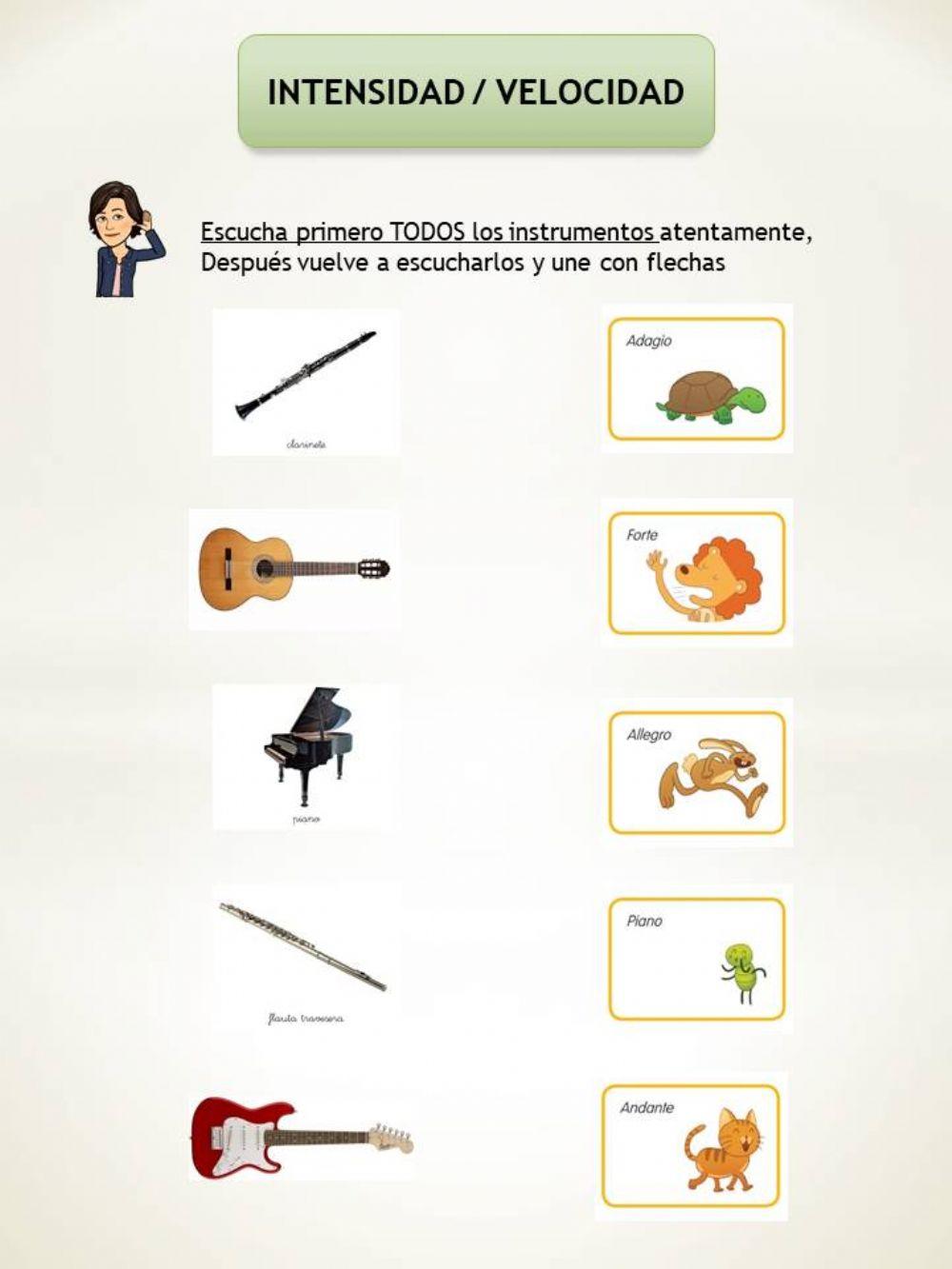 Intensidad y Velocidad