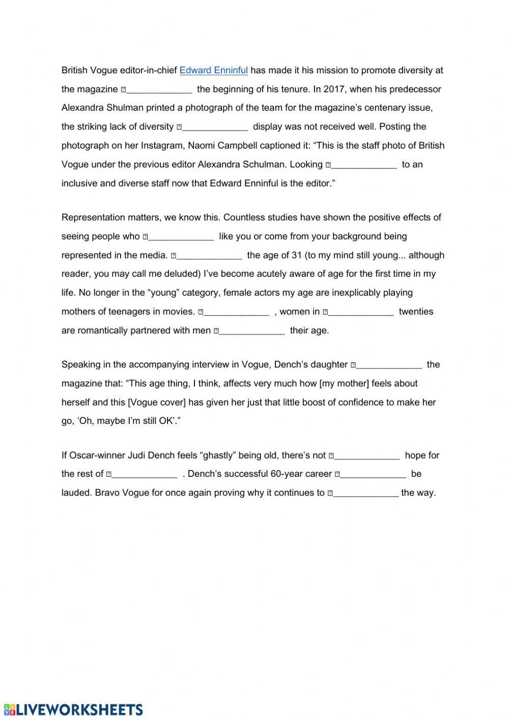 Reading. Multiple choice.