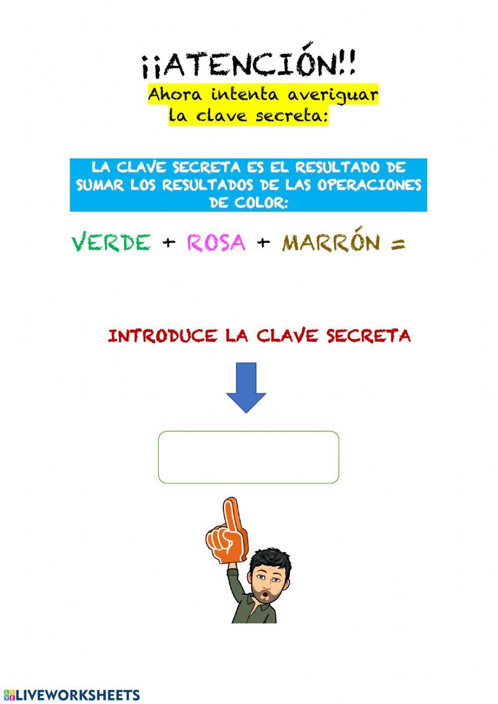 La clave secreta (i)