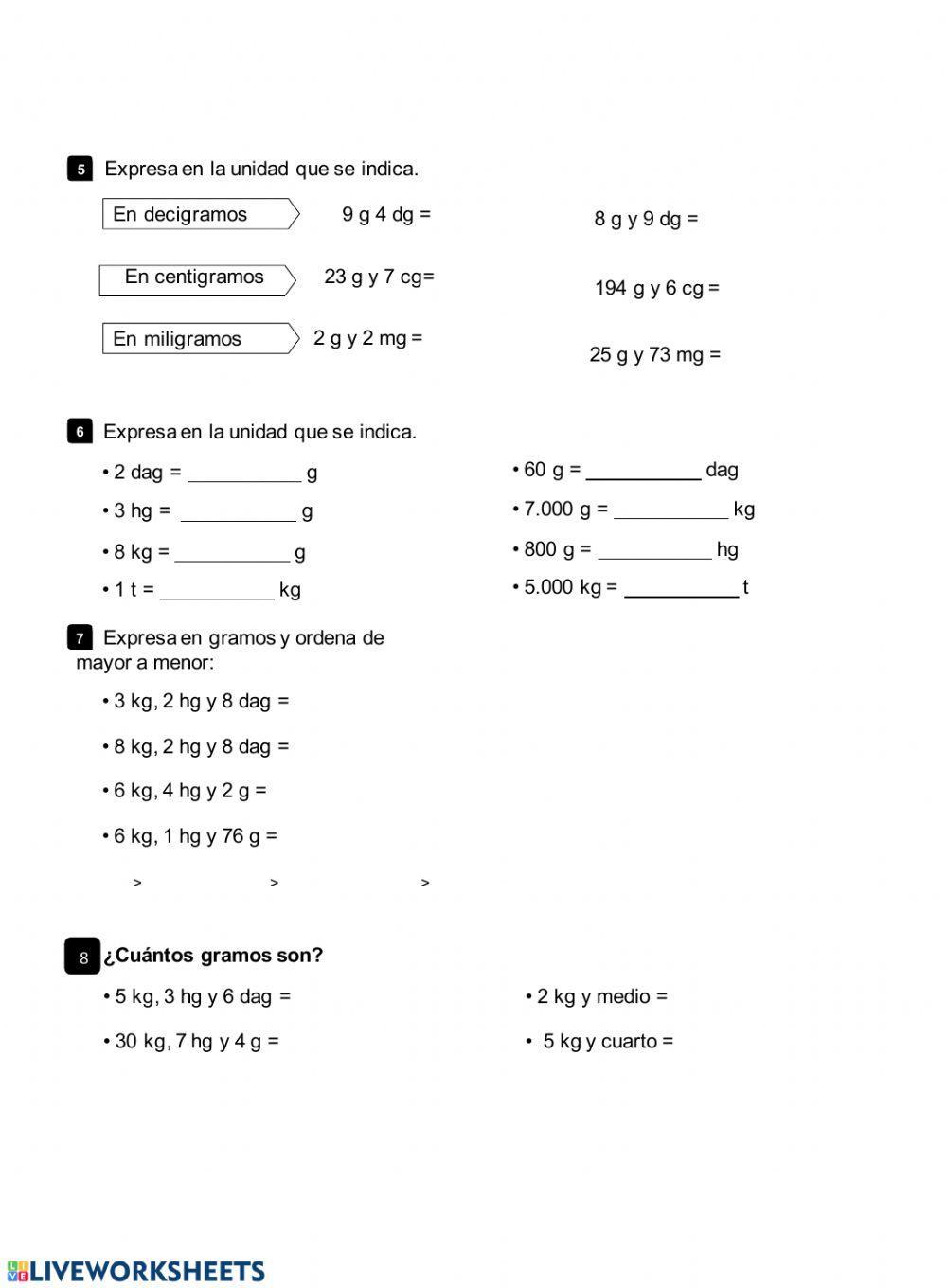 Examen matemáticas tema 11