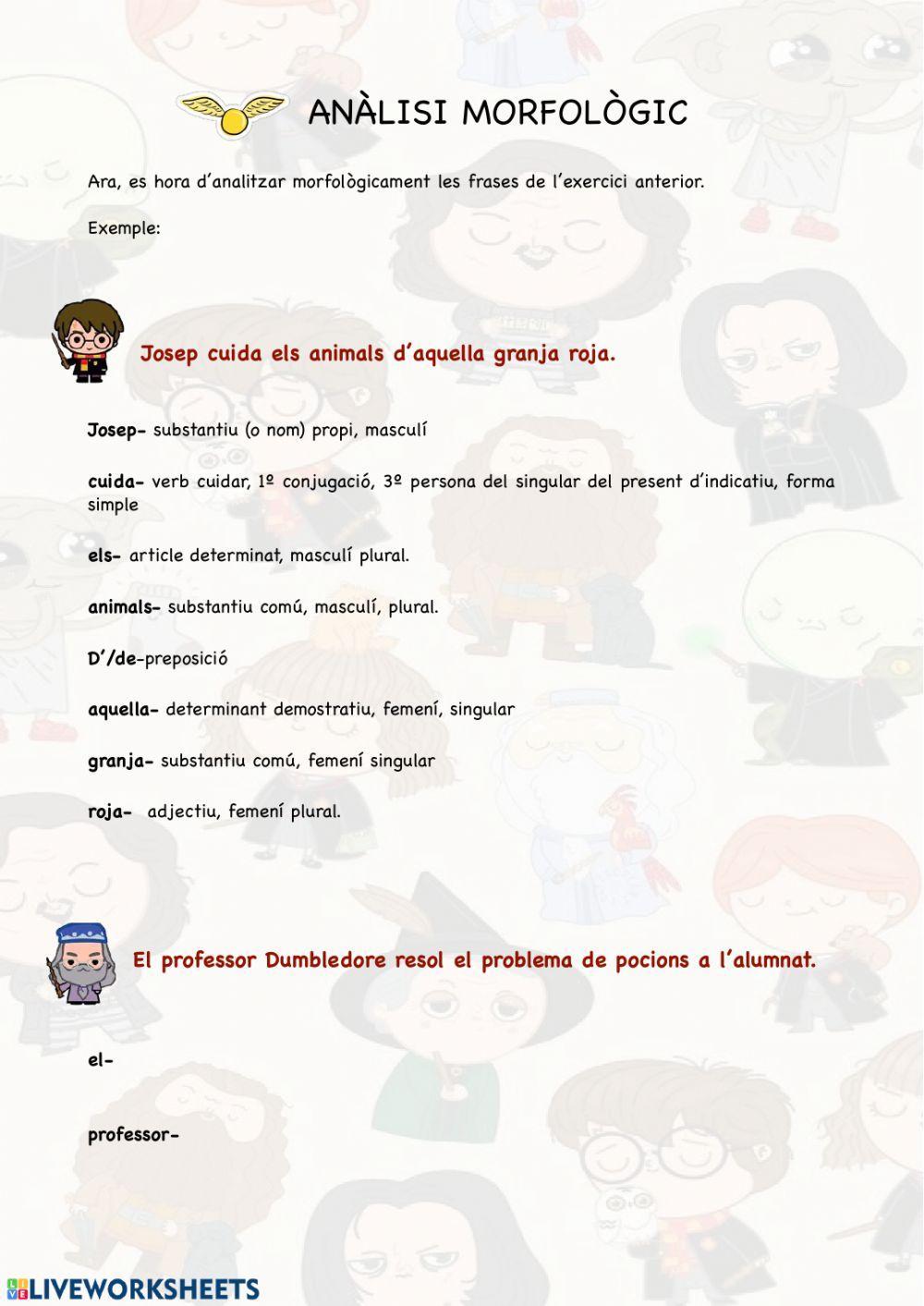 Anàlisi morfològic