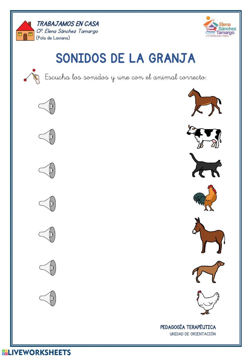 Sonidos de la granja