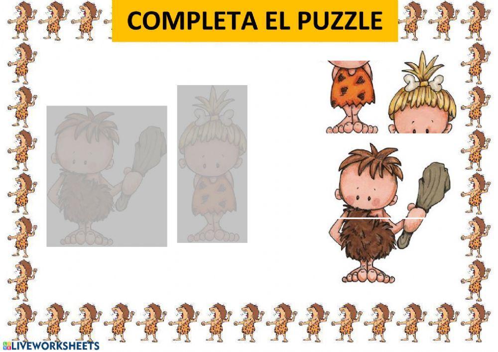 PUZZLE PREHISTORIA