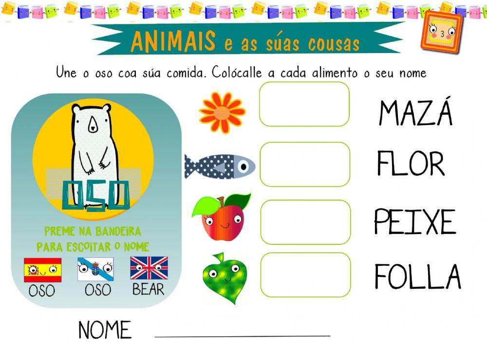 Animais e a súas cousas. OSO POLAR