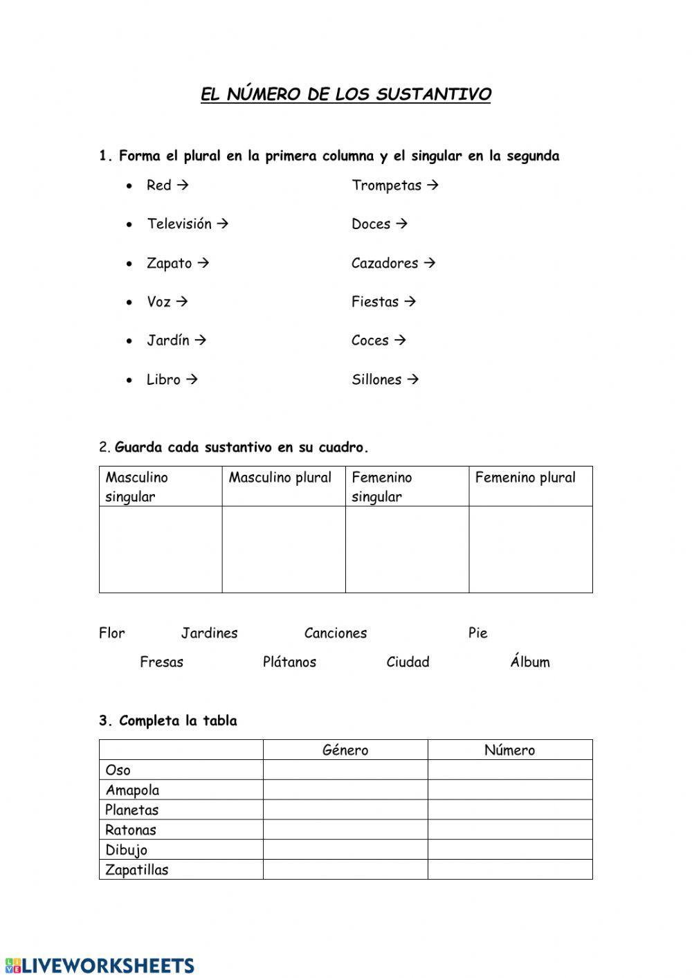 Aumentativos y número de los sustantivos