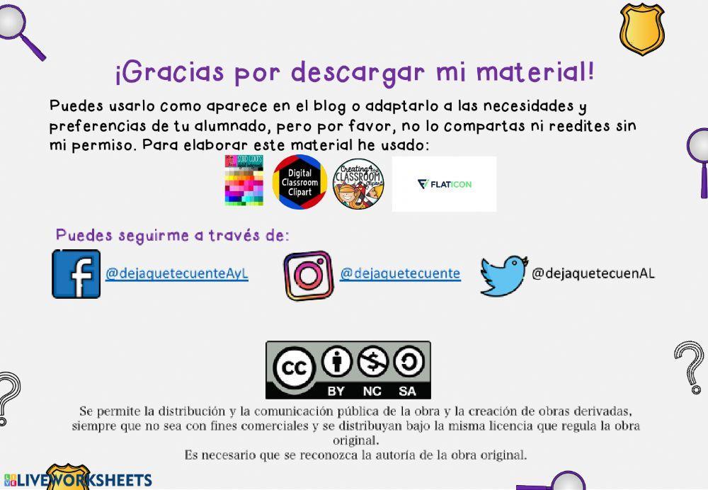 Buscamos el intruso Nivel 1