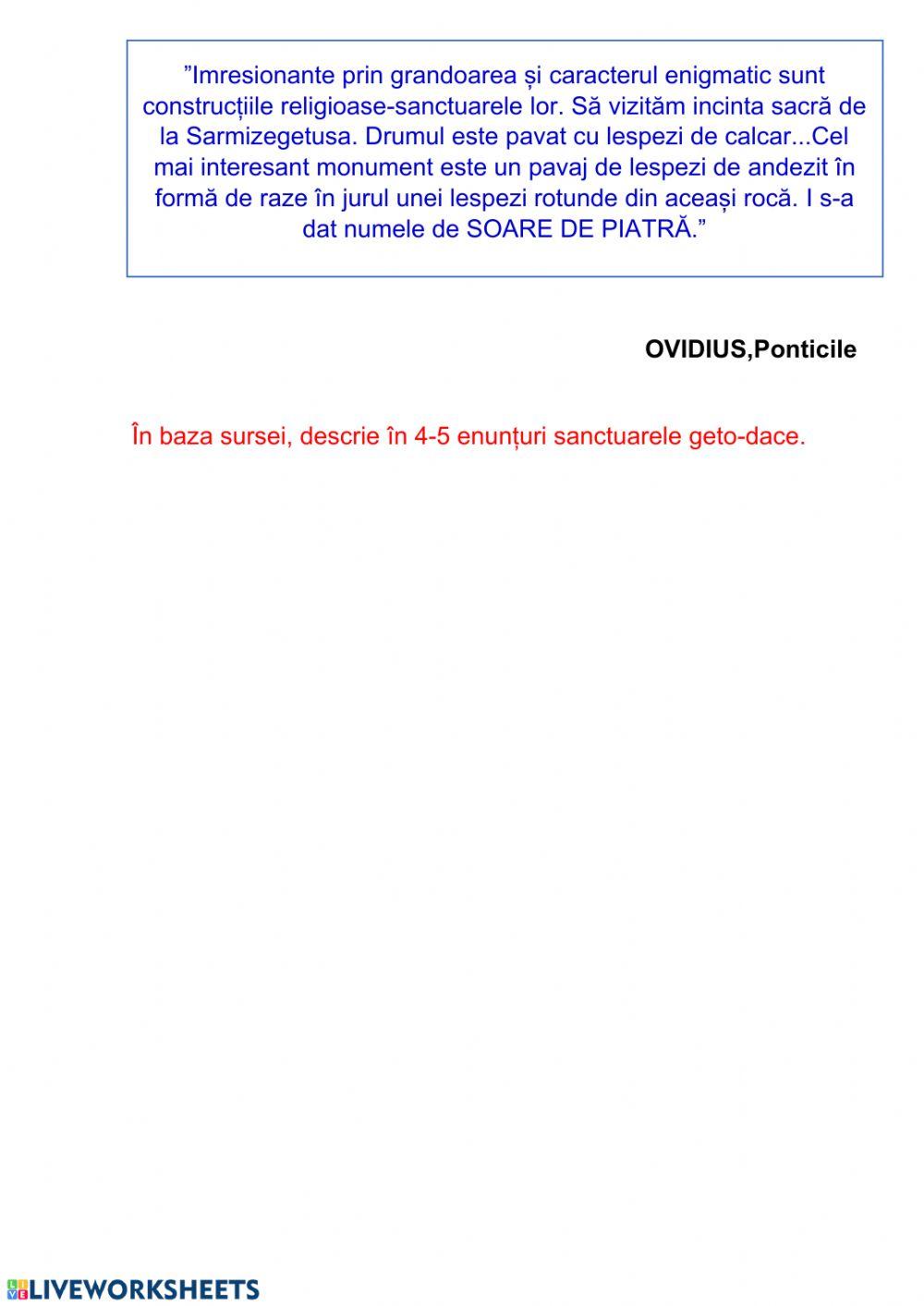 Istoria romănilor și universală