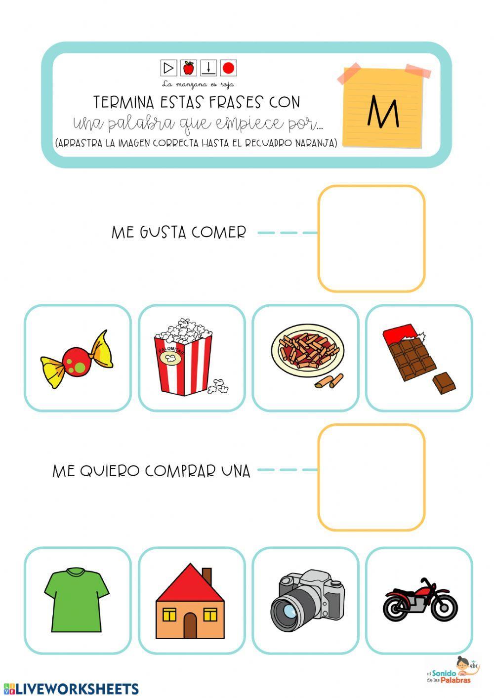 FONEMA M - Conciencia Léxica