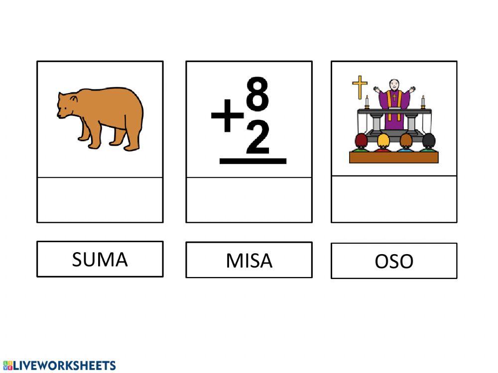 Lectura global, primeras letras