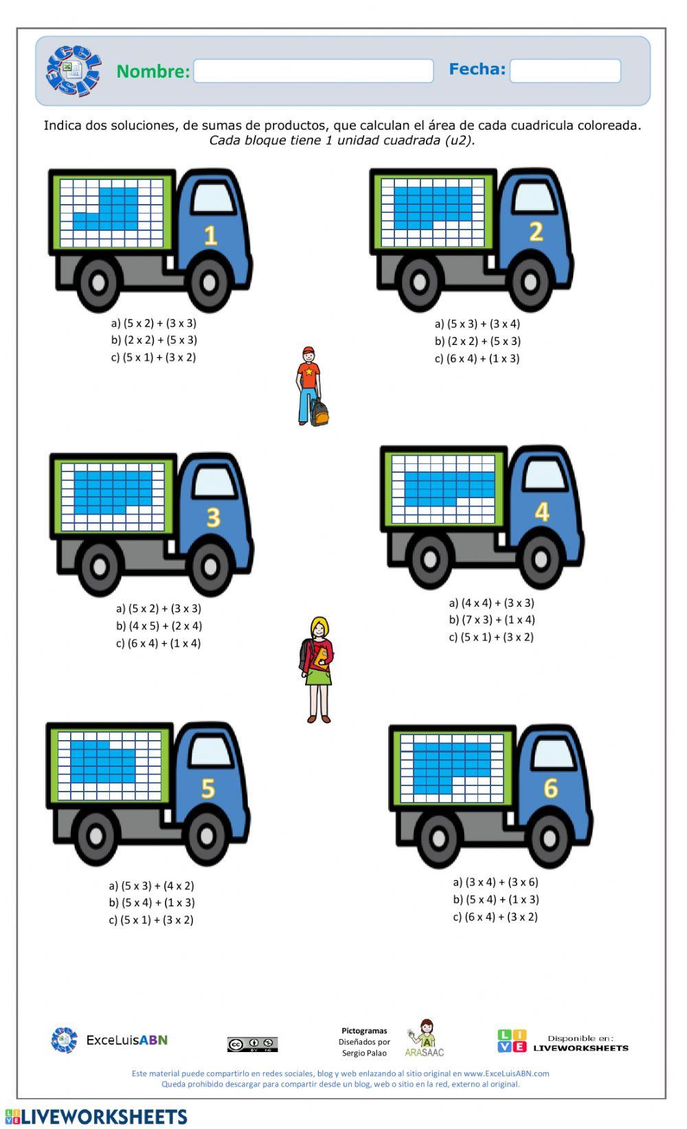 Cálculo de áreas 01