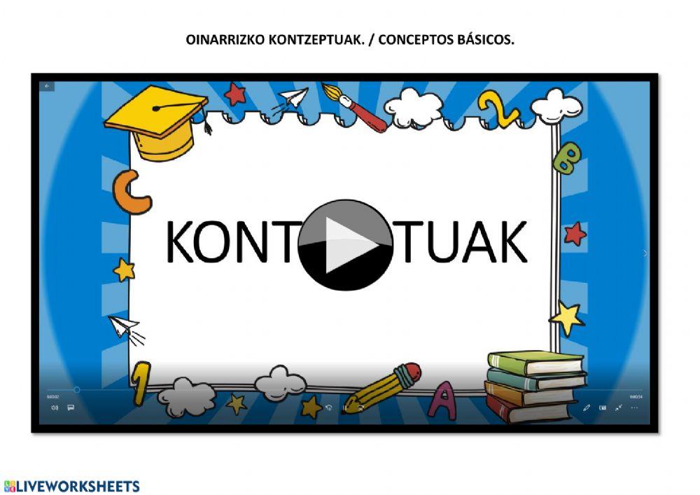 Oinarrizko kontzeptuak 1.1