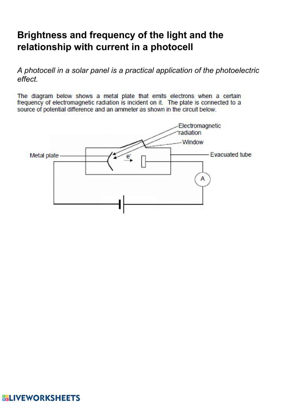 Photoelectric effect 3