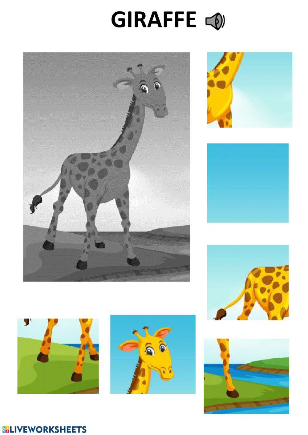 Giraffe puzzle