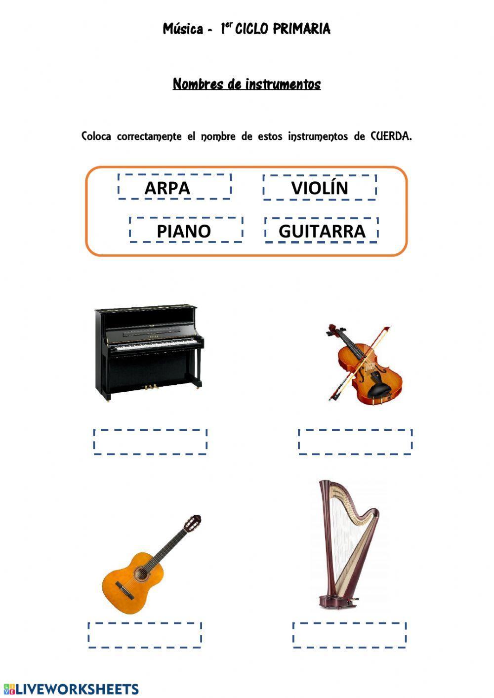 Instrumentos Cuerda