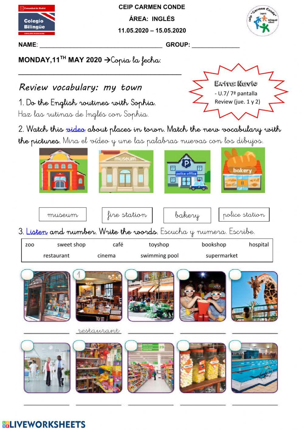 English - Lunes 11.05