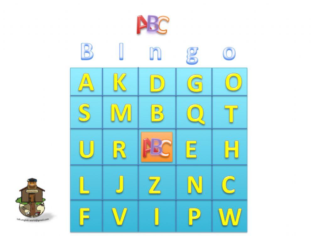 Abc-s bingo