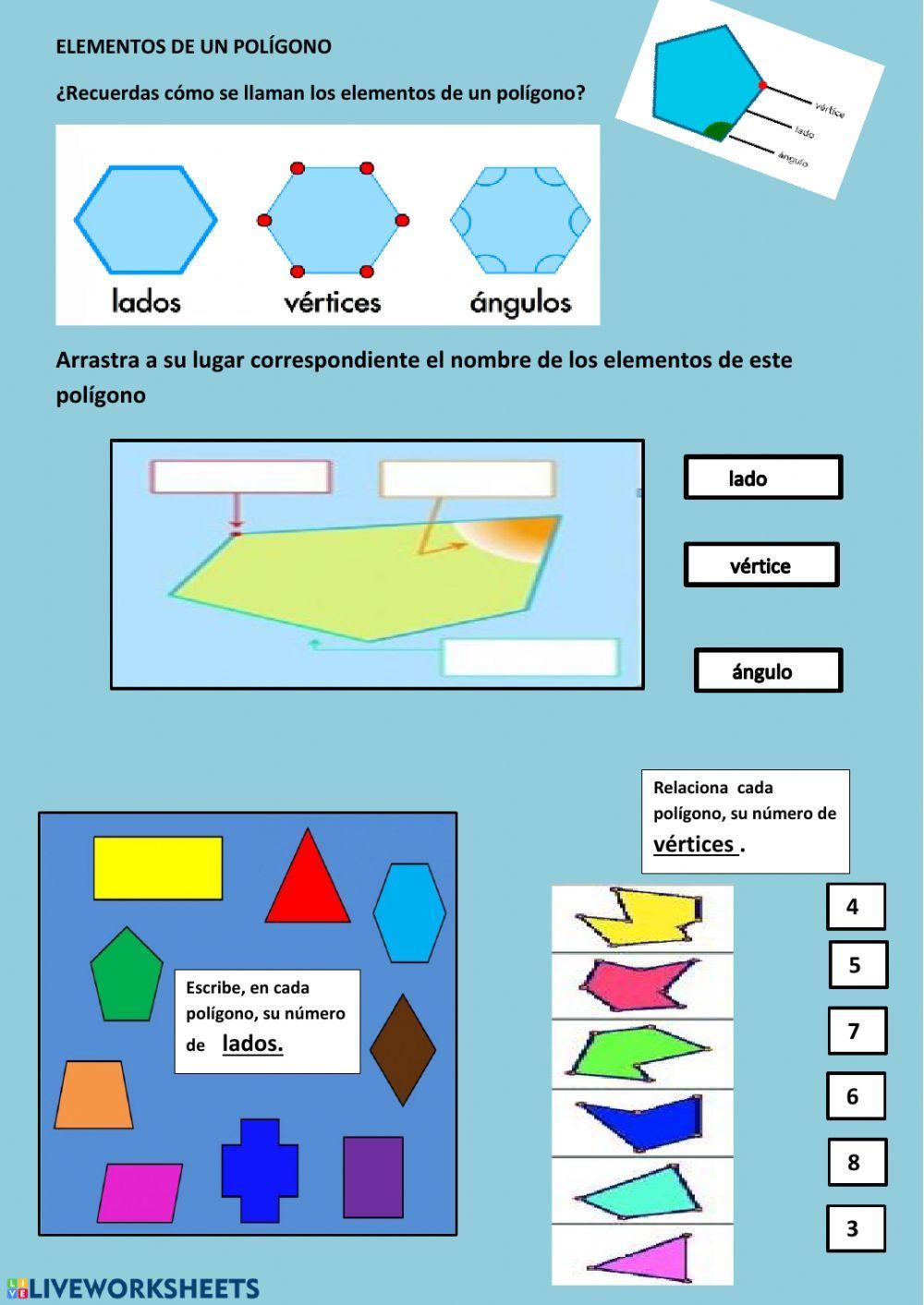 Elementos de un polígono