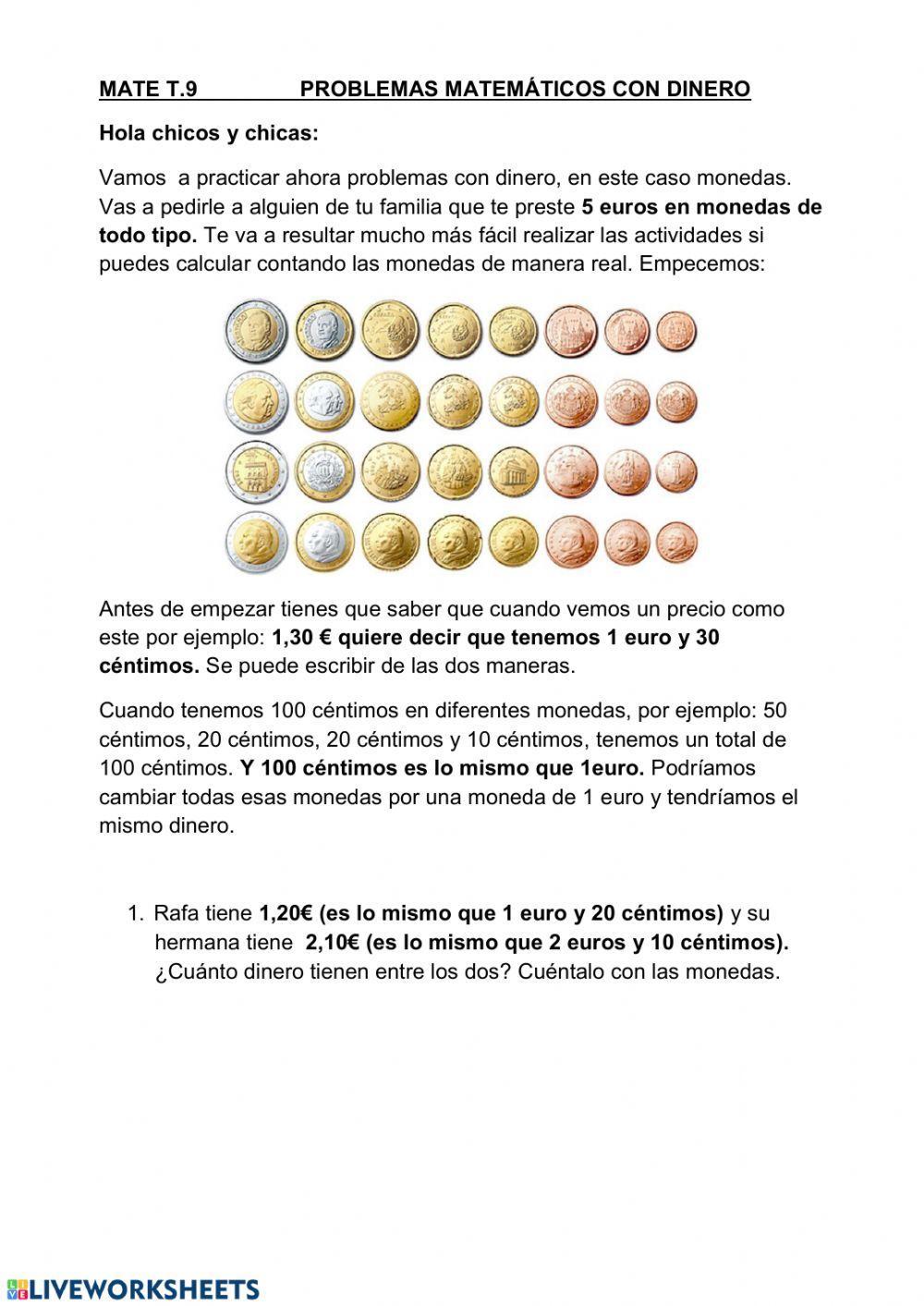 Problemas con dinero