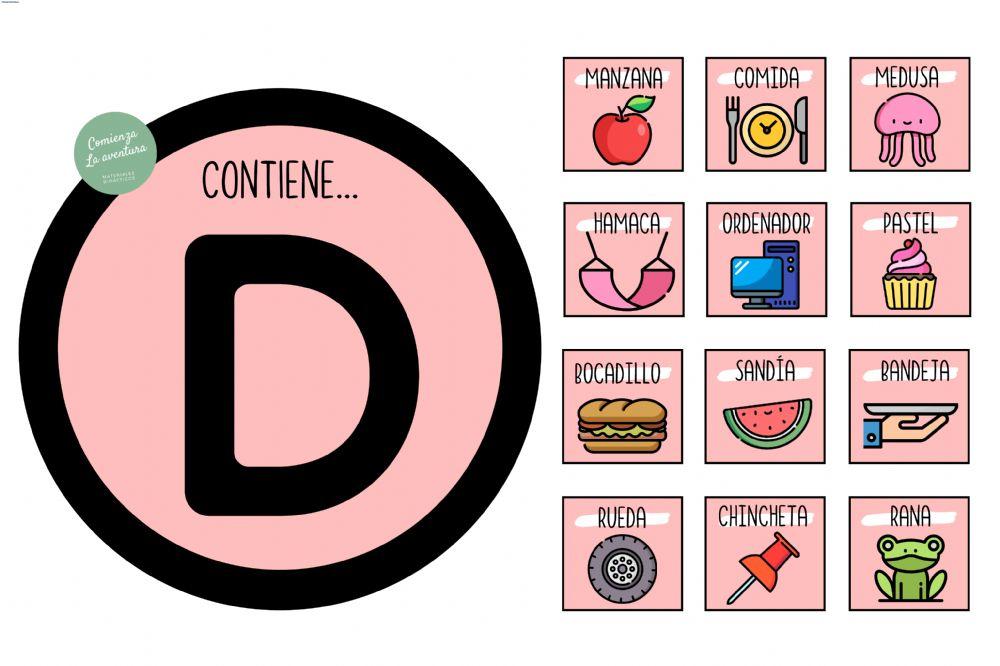 Contiene la... (B, C, D, F)