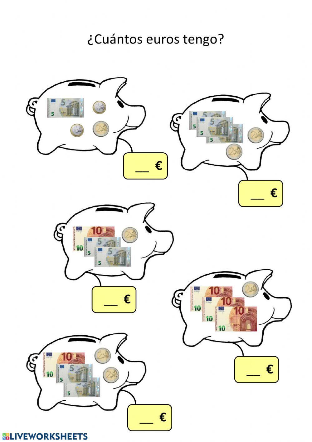 ¿Cuántos euros tengo?