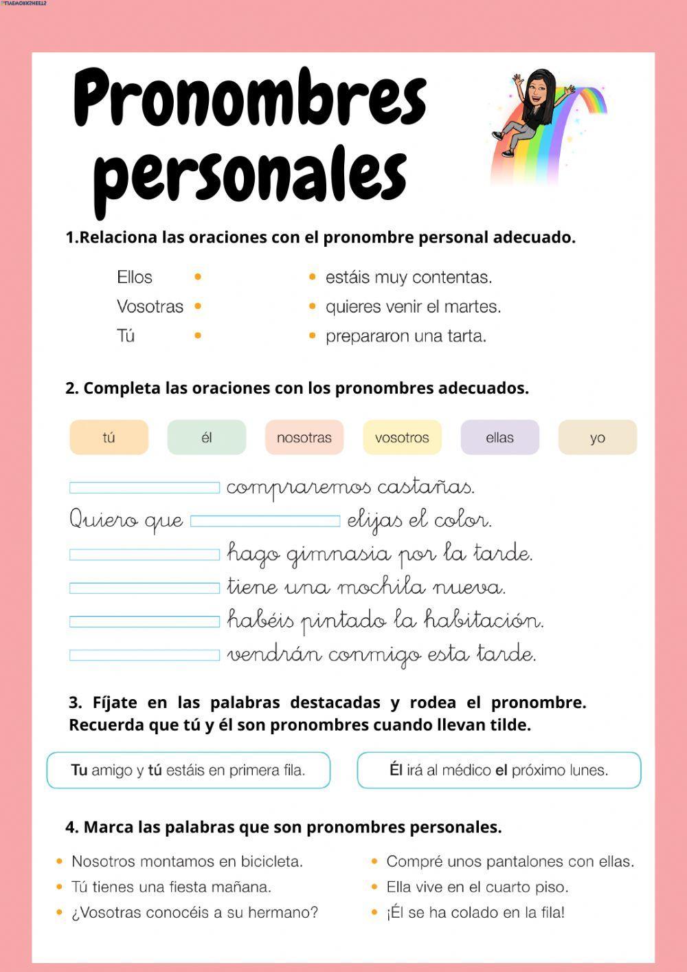 Pronombres personales