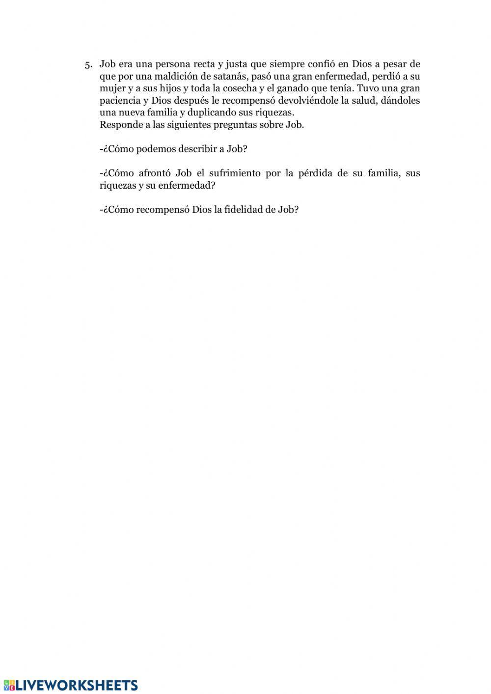 Los libros sapienciales