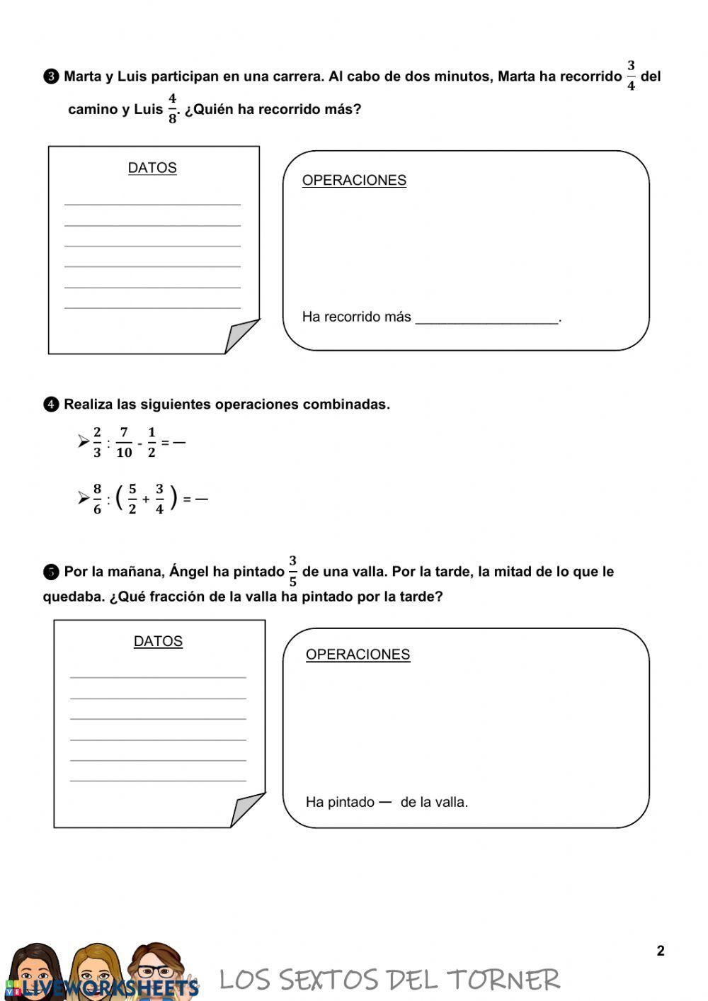 Repaso Fracciones (parte II)