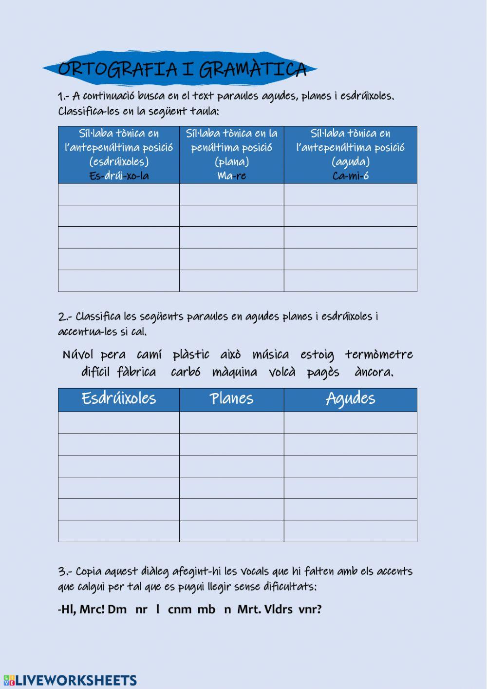 Un diumenge diferent nivell 2