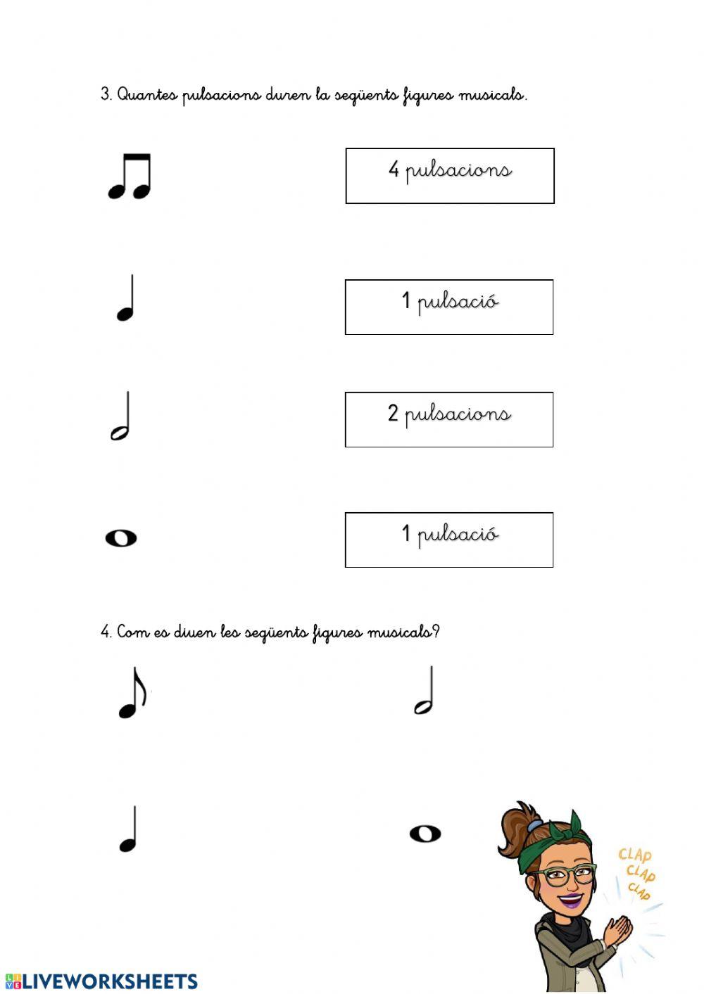 Notas musicales