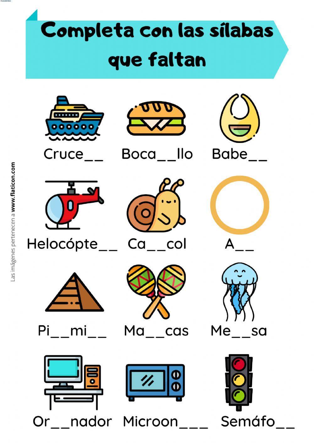 Conciencia silábica