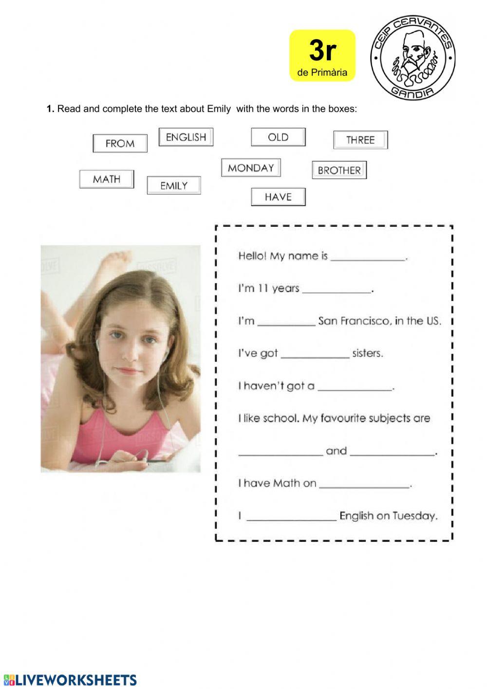 3r - On Line Worksheet 005
