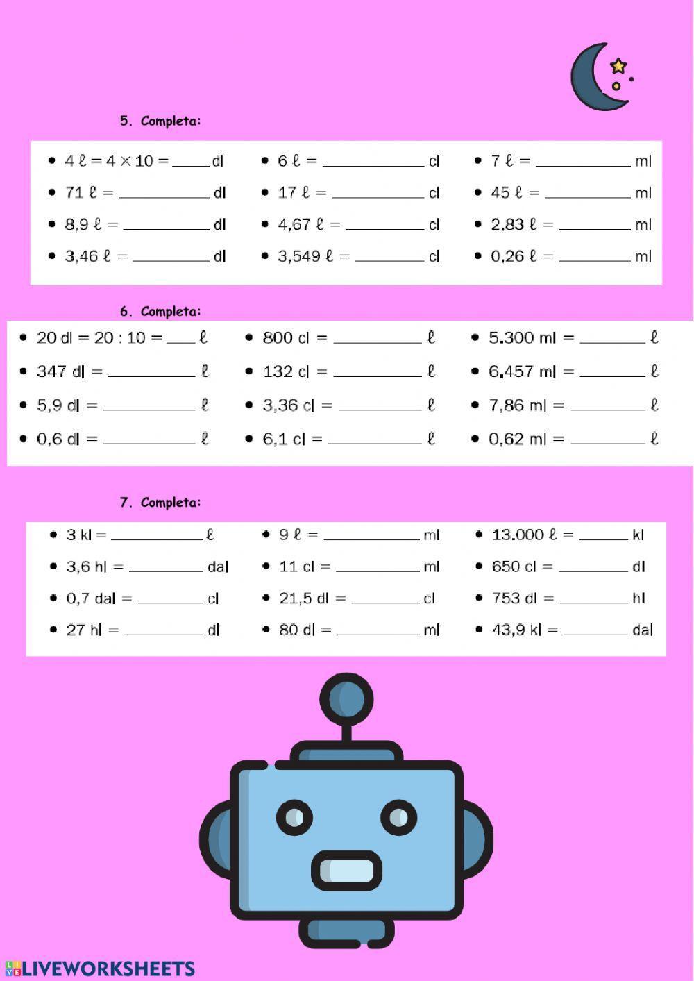 Fichas mates unidades longitud y masa