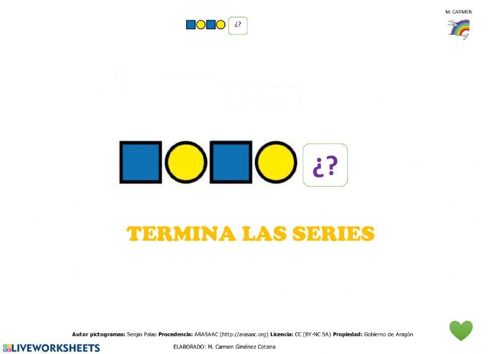 Termina las series