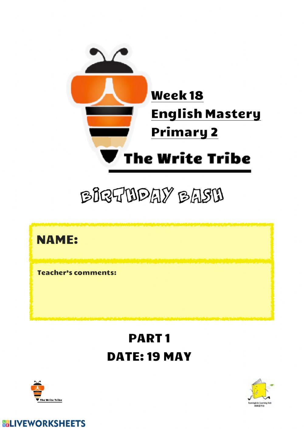 Week 18 e-learning p2 part 1