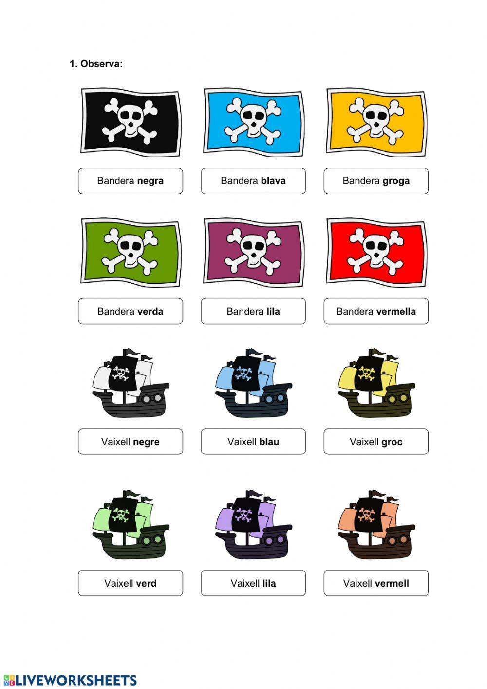 Pirates - colors