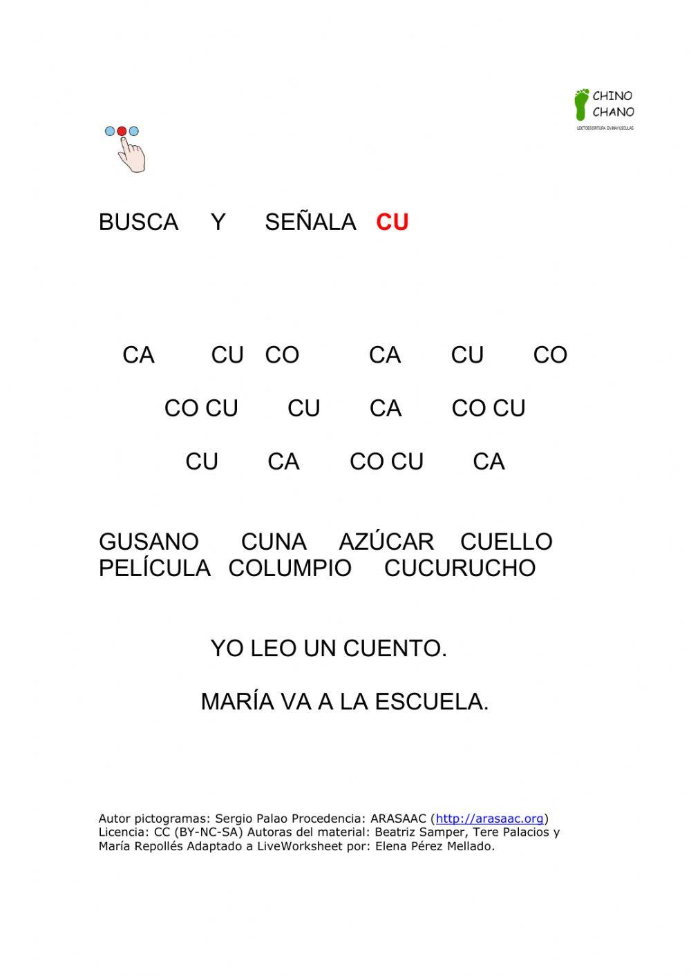 Señala CA-CO-CU