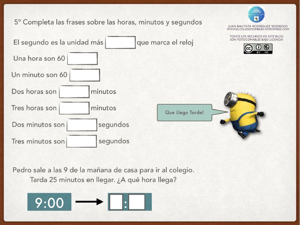 Control de Matemáticas U.10 2º