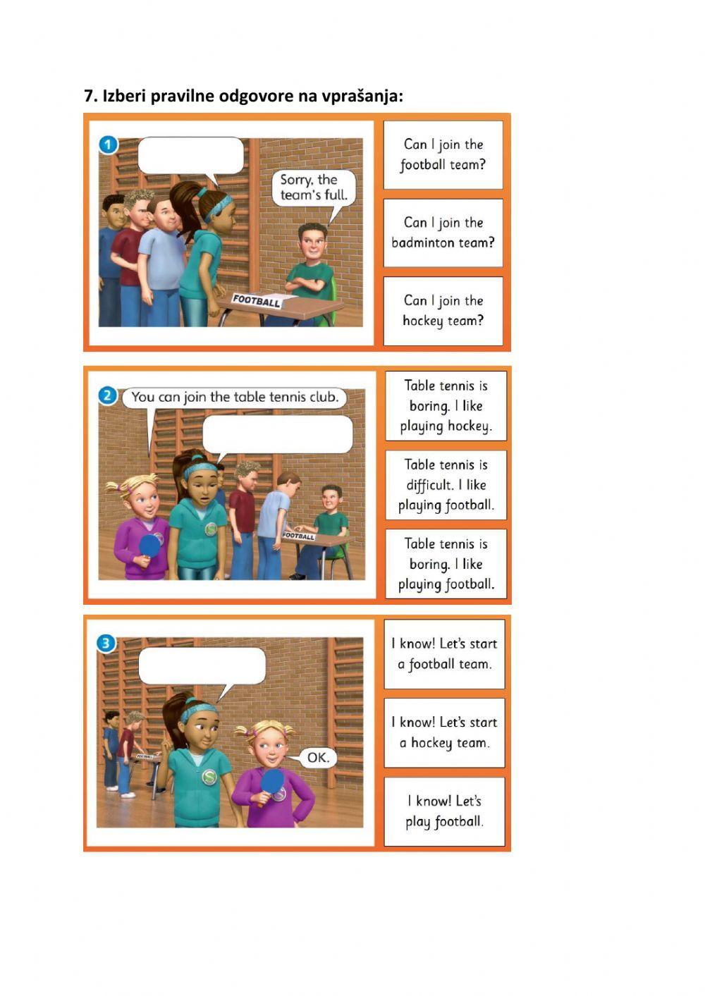 Sports 2, Superminds 2, Unit 8