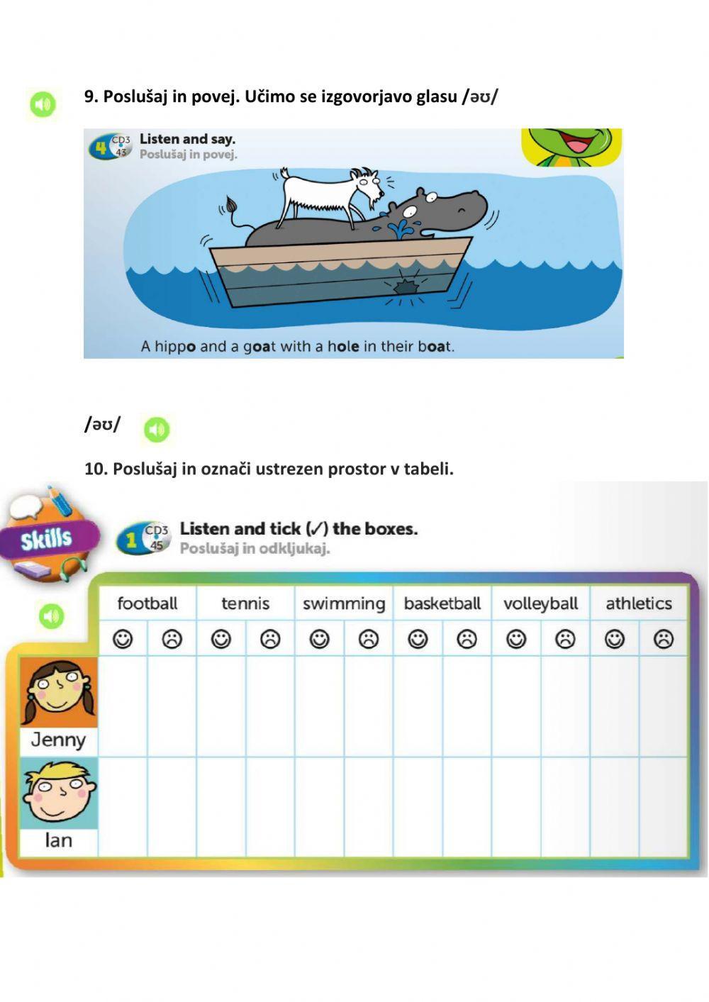 Sports 2, Superminds 2, Unit 8