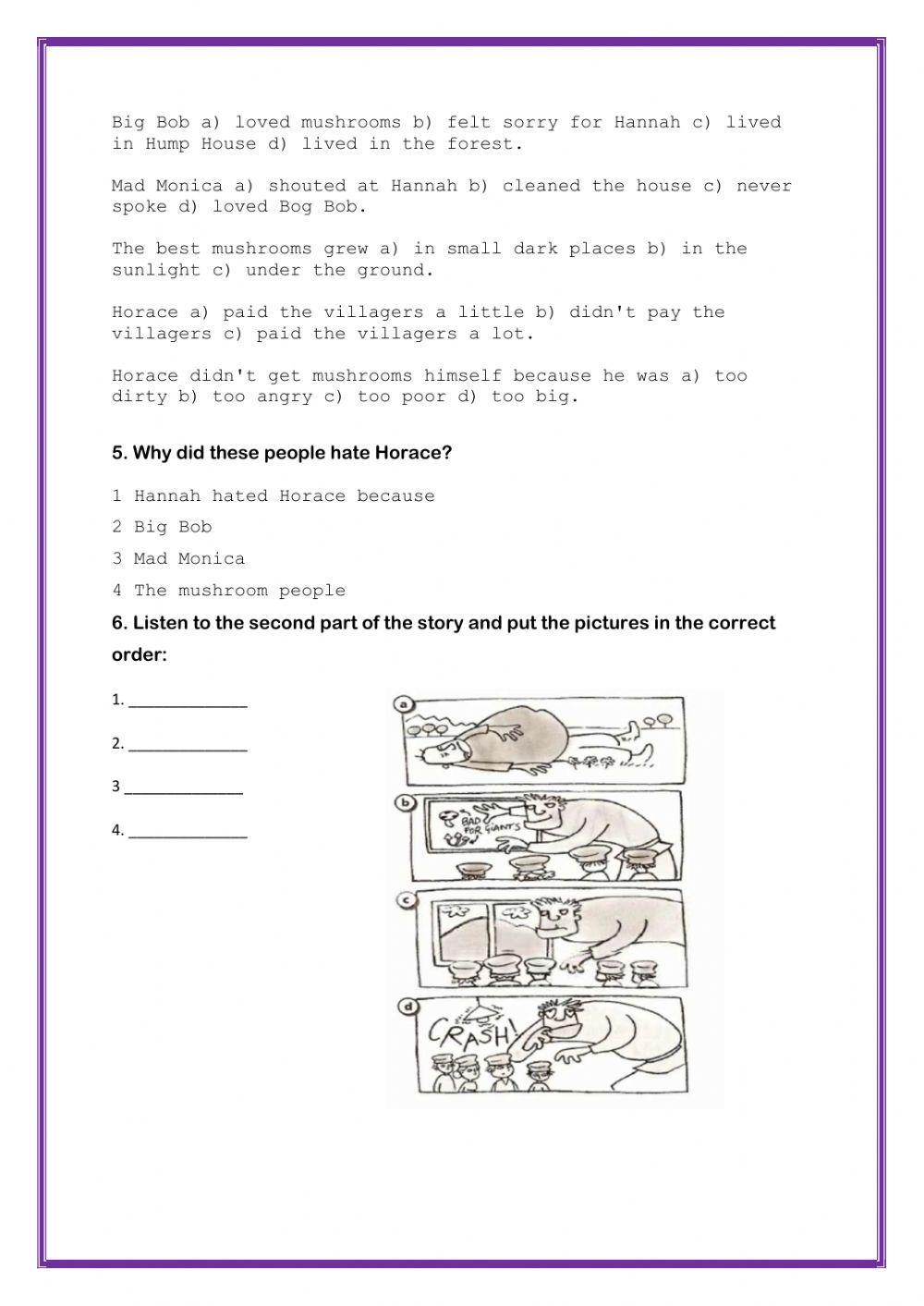 The story of Horace Hump